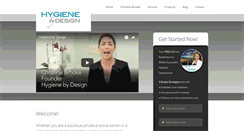 Desktop Screenshot of hygienebydesign.com